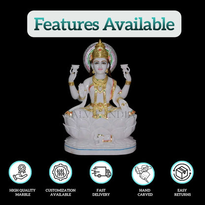 handcrafted-makrana-lakshmi-marble-idol