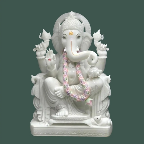 Marble Ganesh Statue 