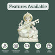 Marble Maa Saraswati Murti 1