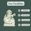 Marble Maa Saraswati Murti 2