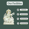Marble Maa Saraswati Murti 2