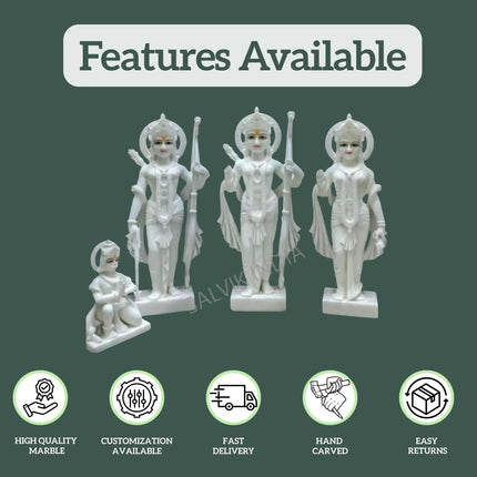 Marble Ram Darbar Statue 1