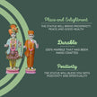 Marble Swaminarayan Murti (6 inch-18inch) 3