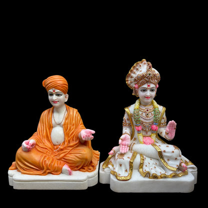 Marble Swaminarayan Murti for Home