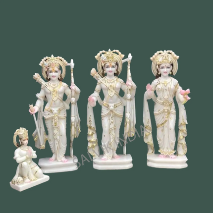 Marble Ram Darbar Murti