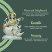 Marble Saraswati Statue 3