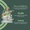 Marble Saraswati Statue 3