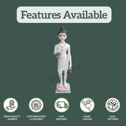 Neelkanth Varni Marble Murti 1