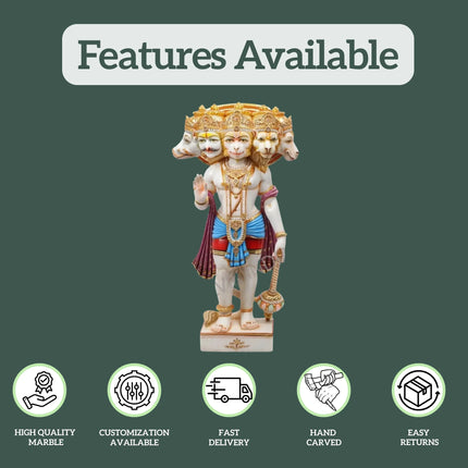 Panchmukhi Hanuman Statue 1