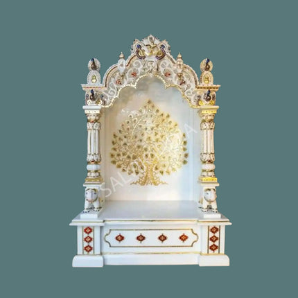 Premium Marble Mandir for Home