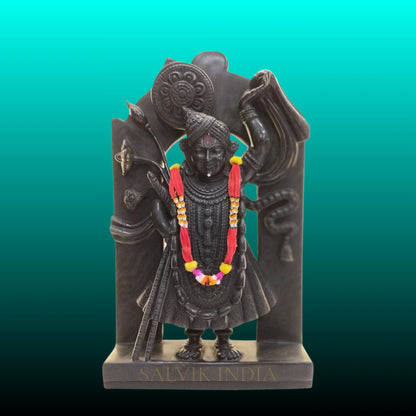 Premium Black Marble Shrinathji Statue for Home Mandir