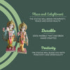 Marble Radha Krishna Murti 1 Feet  3