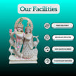 Radha Krishna Marble Statue by Salvik India
