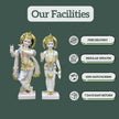 Radha Krishna Murti Big Size (3 Feet) 2