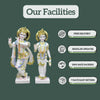 Radha Krishna Murti Big Size (3 Feet) 2
