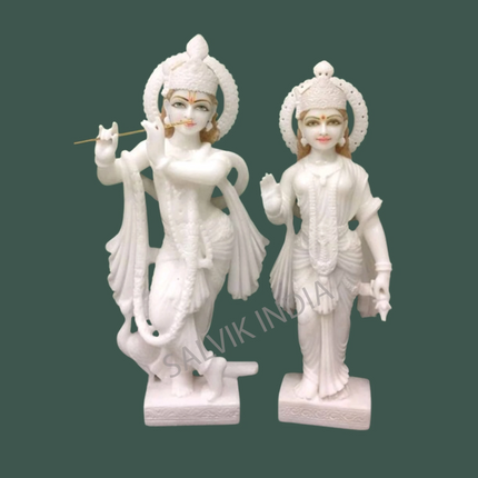 Radha krishna murti Marble