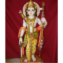 The Divine Warrior – Lord Ram Marble Murti
