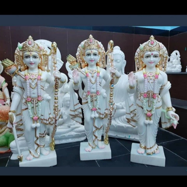 The Royal Couple of Ayodhya – Marble Sculpture