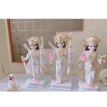 Ram Darbar Marble Idol with Sita, Lakshman & Hanuman