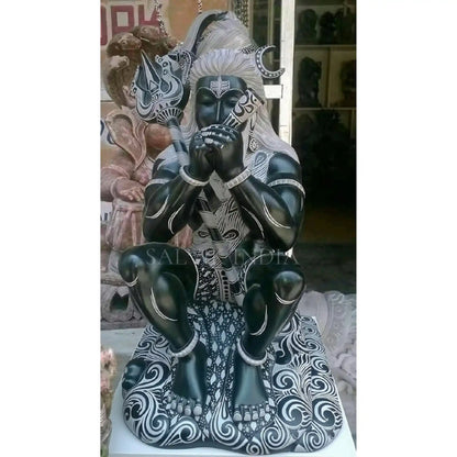 Marble Shiva Idol – Traditional Handcrafted Statue