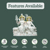 Shiv Parivar Marble Murti 1