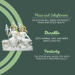 Shiv Parivar Marble Murti 3