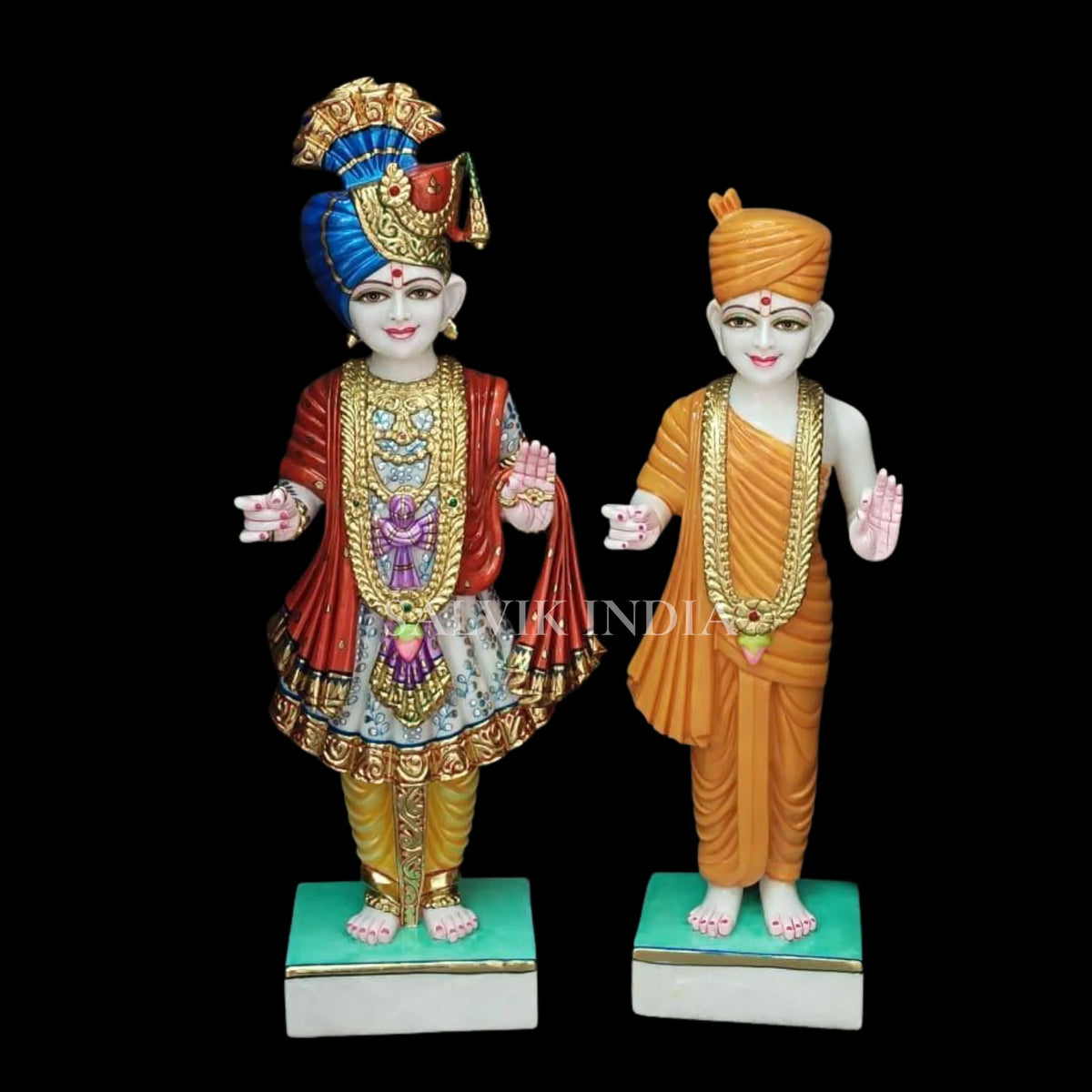 Swami Narayan Marble Statue for home and mandir 