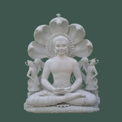 Mahavir bhagwan marble murti