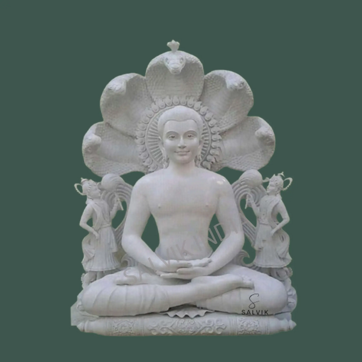 Mahavir bhagwan marble murti