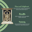 Tirupati balaji marble statue 3