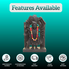 Black Marble Shrinathji Statue