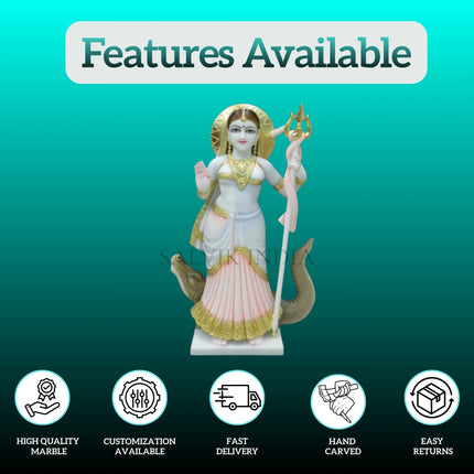 Maa Khodiyar Marble Murti