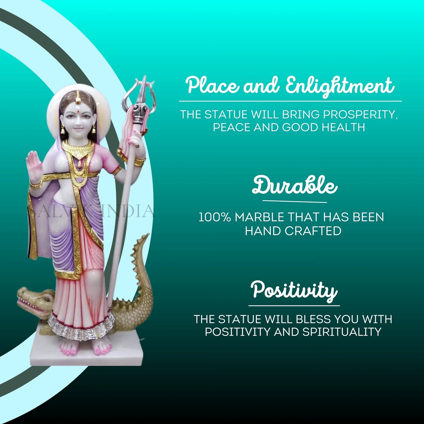 Marble Khodiyar Mata Statue