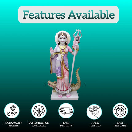 Marble Khodiyar Mata Statue