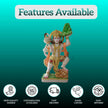 Buy Sanjeevani Hanuman Marble Idol | Hand-Painted Makrana Marble Sculpture