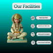 Meditation Pose Hanuman Ji Marble Idol | Peaceful Makrana Marble Sculpture