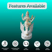 White Saraswati Murti in Marble