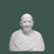 Marble gandhi statue