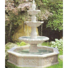 White marble 4 tier water fountain 6ft for garden decor