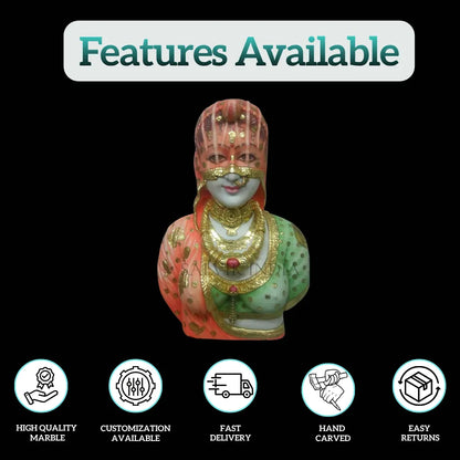 Bani Thani Statue - Salvik | Marble Murti Manufacturers in India