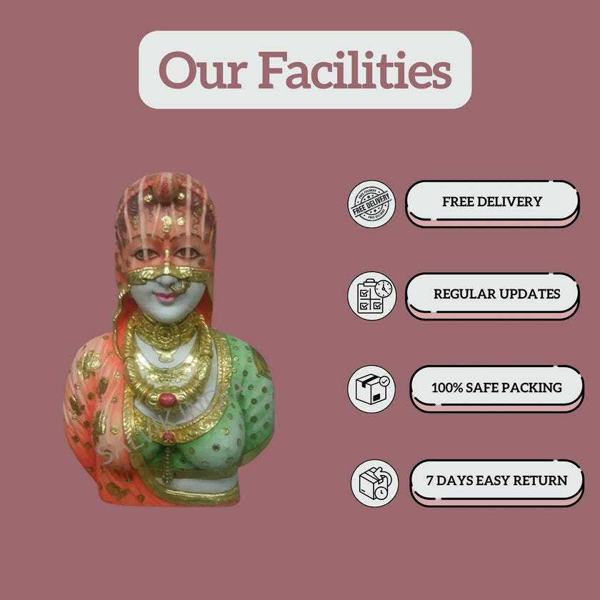 Bani Thani Statue - Salvik | Marble Murti Manufacturers in India