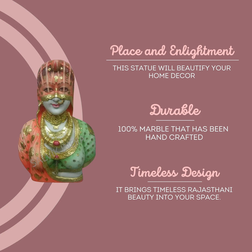 Bani Thani Statue - Salvik | Marble Murti Manufacturers in India