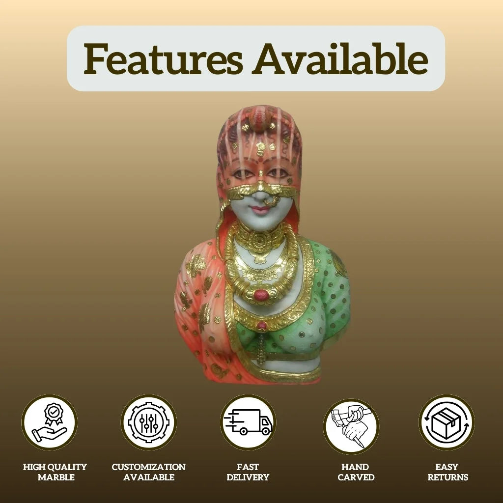 Bani Thani Statue - Salvik | Marble Murti Manufacturers in India