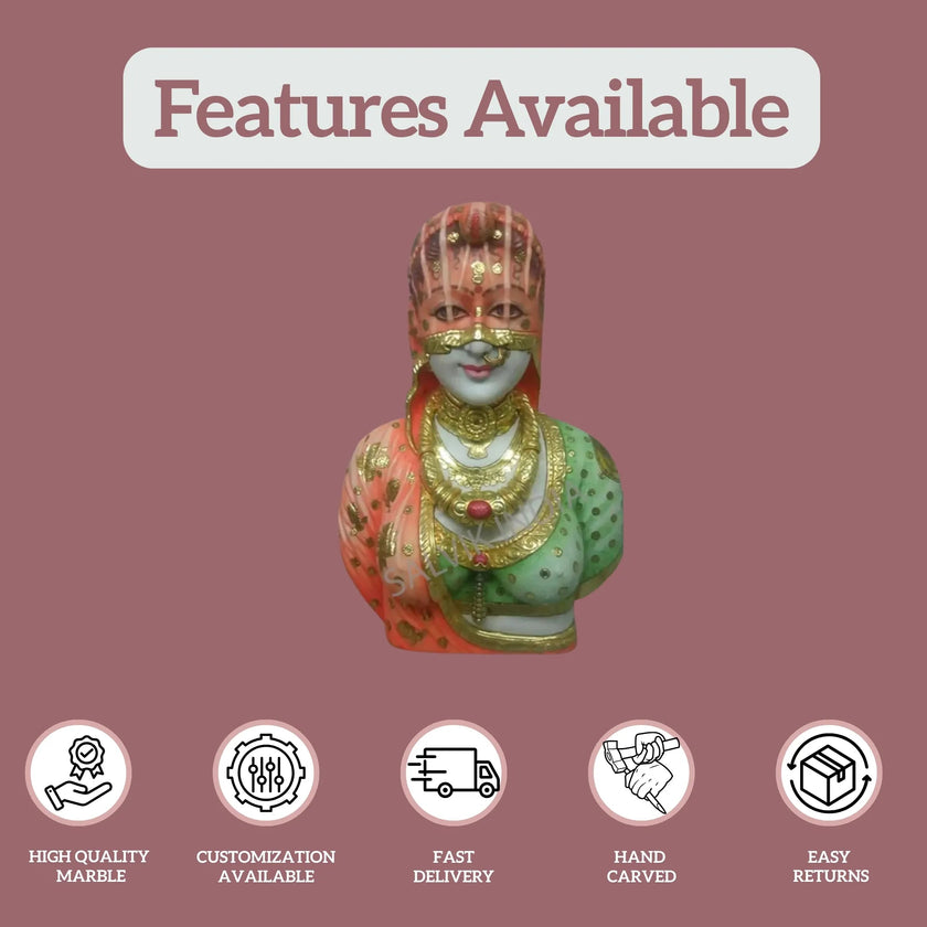 Bani Thani Statue - Salvik | Marble Murti Manufacturers in India