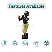 Black Marble Iskcon Krishna Statue (12 - 30 Inch) - Salvik | Marble Murti Manufacturers in India