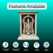 Side view of Black Marble Tirupati Balaji Statue for home and temple