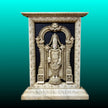 Handcrafted Black Marble Tirupati Balaji Statue for Home and Temple