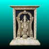 Handcrafted Black Marble Tirupati Balaji Statue for Home and Temple