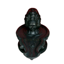 Black Stone Panchmukhi Shivling Statue for Home Temple