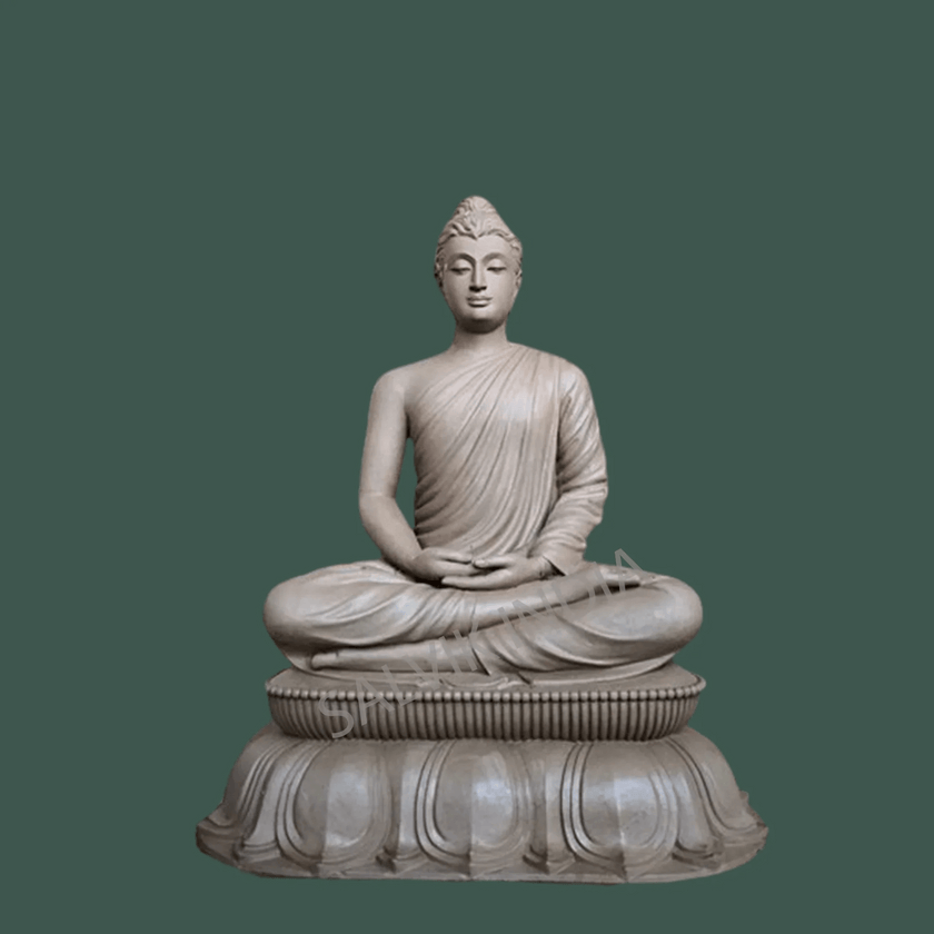 Buddha Marble Murti - Salvik | Marble Murti Manufacturers in India